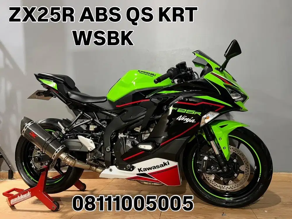 KAWASAKI ZX25R ABS QS SE KRT WSBK TH 2022 MEWAH NO ZX25RR