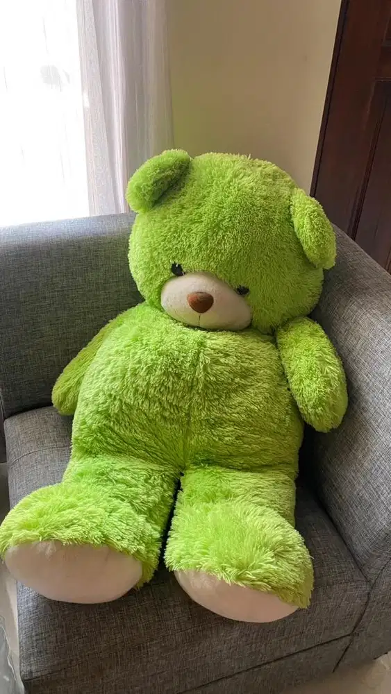 Boneka Teddy Bear Hijau Human Size