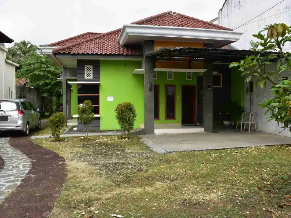 Disewakan Rumah + Lahan Luas Pinggir Jalan Raya Ciamis–Pangandaran, Siap Huni & Usaha