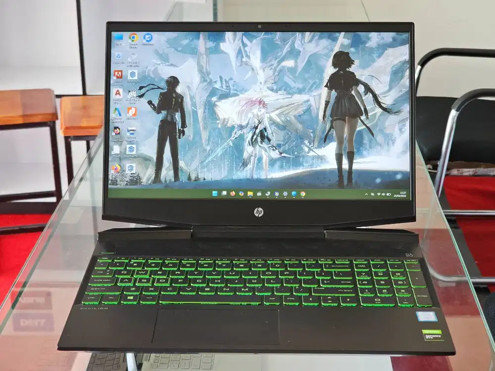 HP Pavilion Gaming 15 intel Core i7 Gen 9 Ram 8 GB SSD 256 GB HDD 1 TB