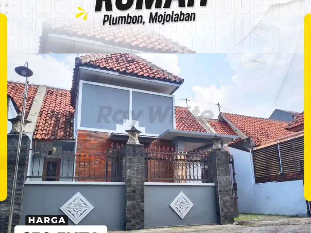 Rumah Cluster One Gate Di Plumbon Mojolaban Bagus Siap Pakai