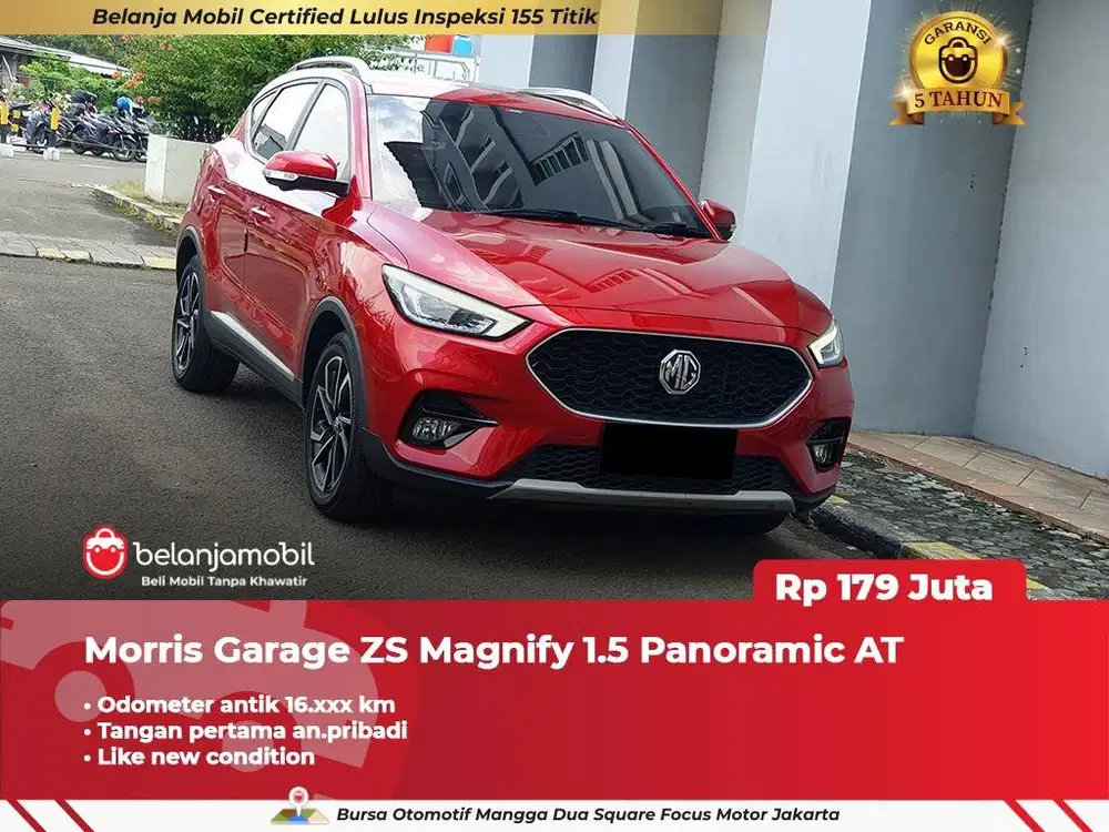 [ LOW KM 16RB ] MG Morris Garage ZS Magnify 1.5 Panoramic AT 2022 2023