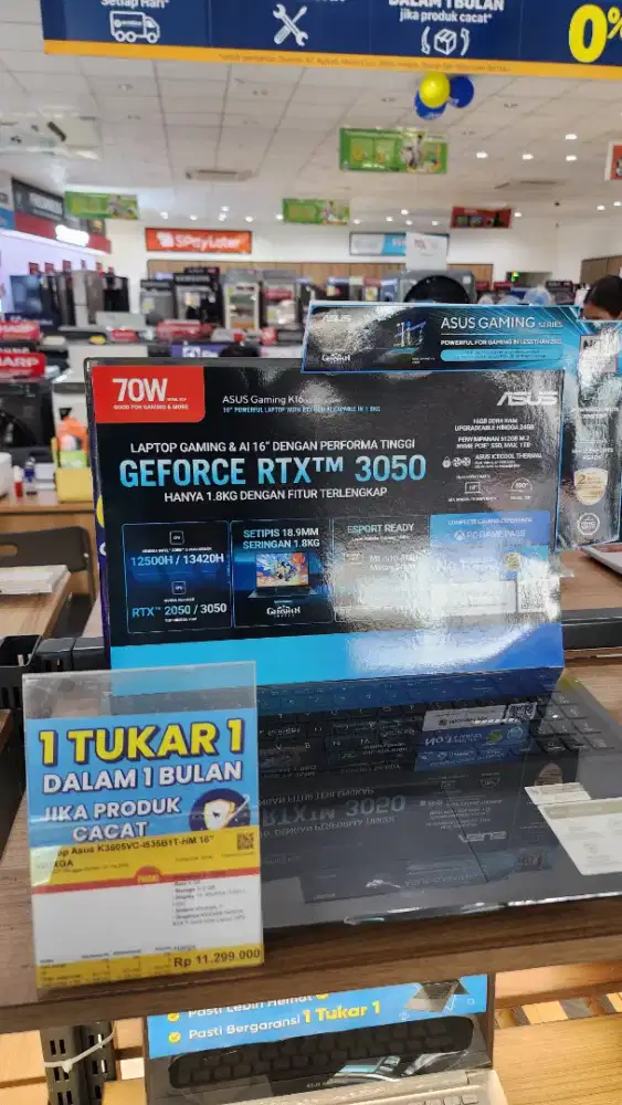 KREDIVO PAYLATTER/LAPTOP GAMING&Al 16 GEFORCE RTXTM3050