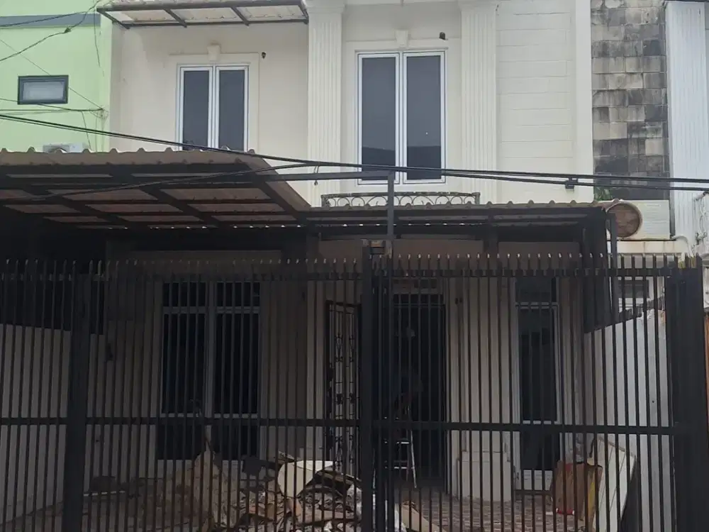 DIJUAL RUMAH MINIMALIS HADAP BARAT JALAN LEBAR TERMURAH DI CITRA 2 EXTENSION