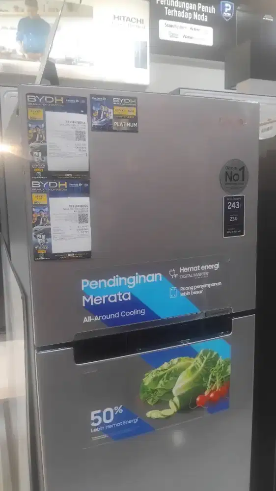 CICILAN TANPA KARTU KREDIT KULKAS SAMSUNG SMALL TWO DOOR