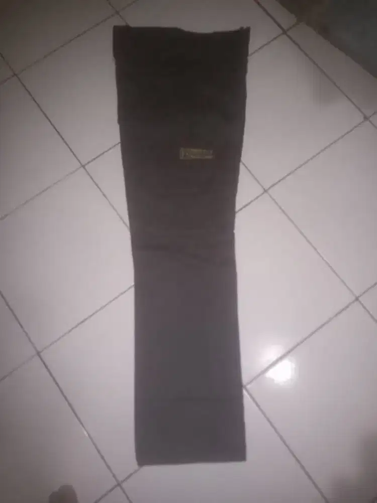 Celana cargo jeans biru size 32