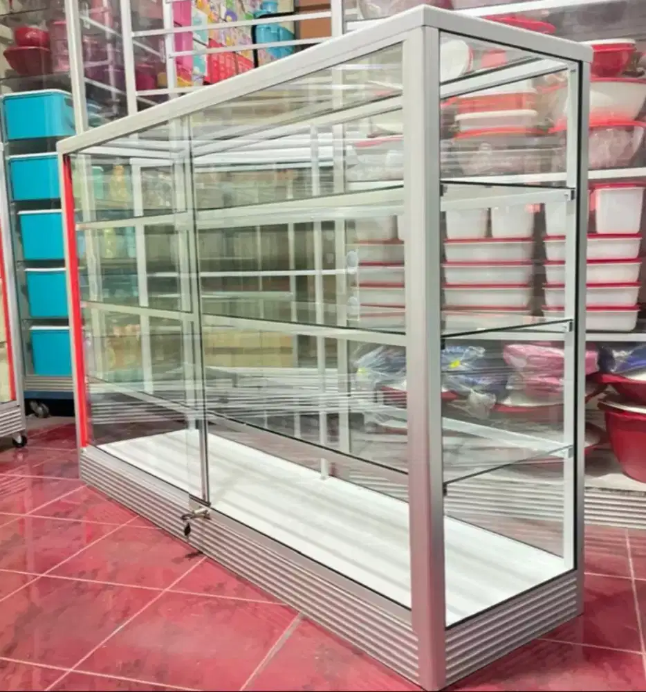 Etalase Buat Toko dll 1,5Mx1M Harga Terjangkau