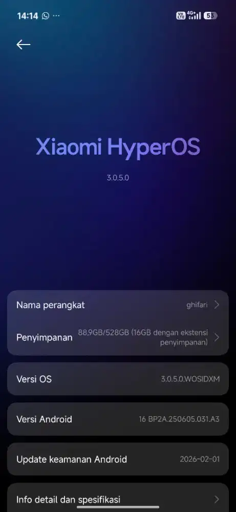 Xiaomi 15 T Pro 12/512 Silver Titanium Baru 1 Minggu