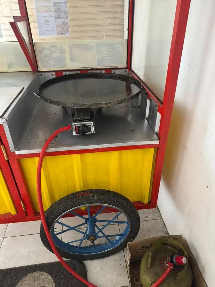 Kompor dan wajan martabak