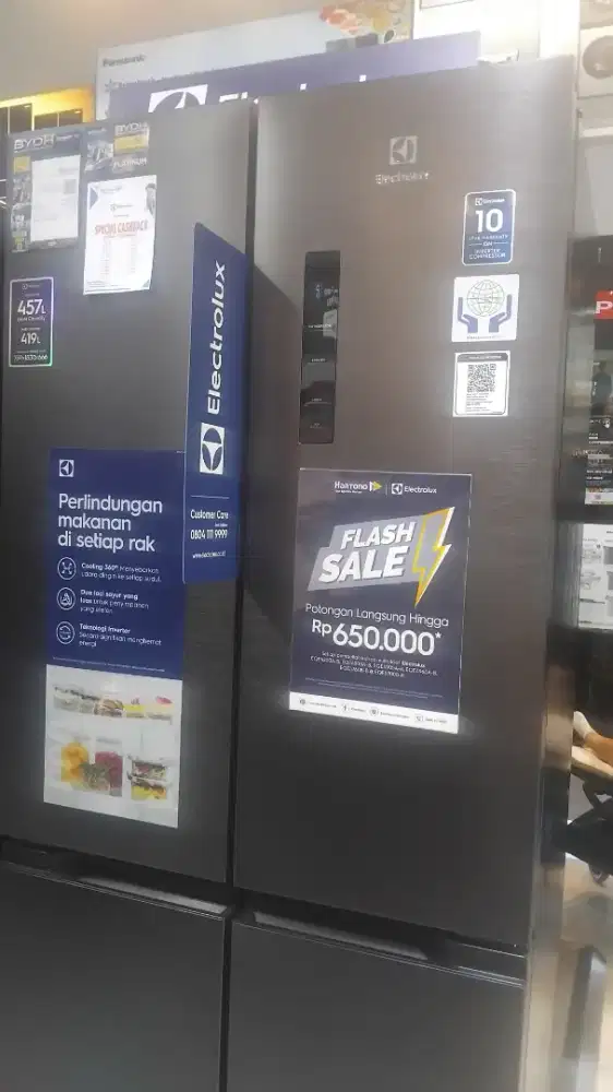 CICILAN TANPA KARTU KREDIT KULKAS MULTI DOOR ELECTROLUX