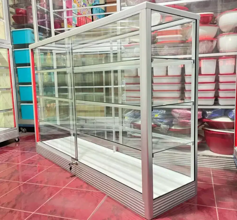 Etalase Ready Stock 1,5Mx1M Untuk Agen Toko dll