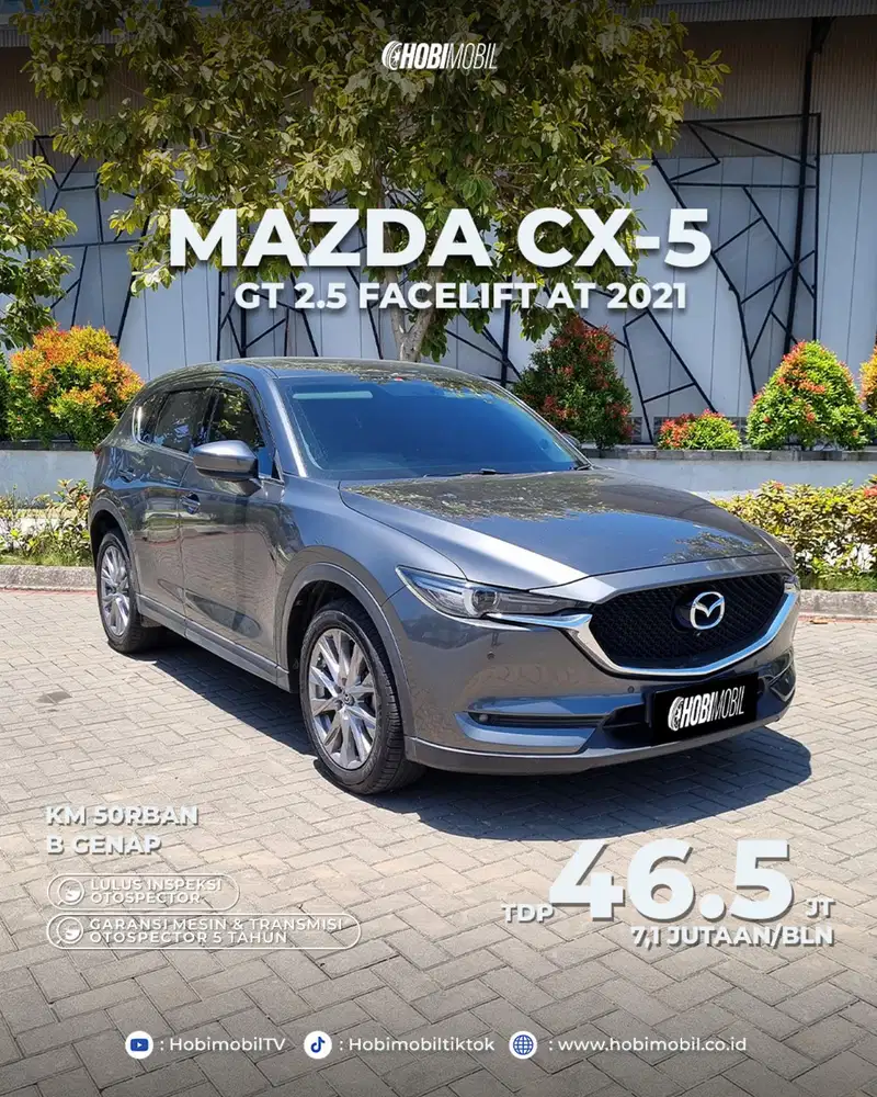 Mazda CX-5 GT 2.5 at 2021 garansi mesin transmisi 5th