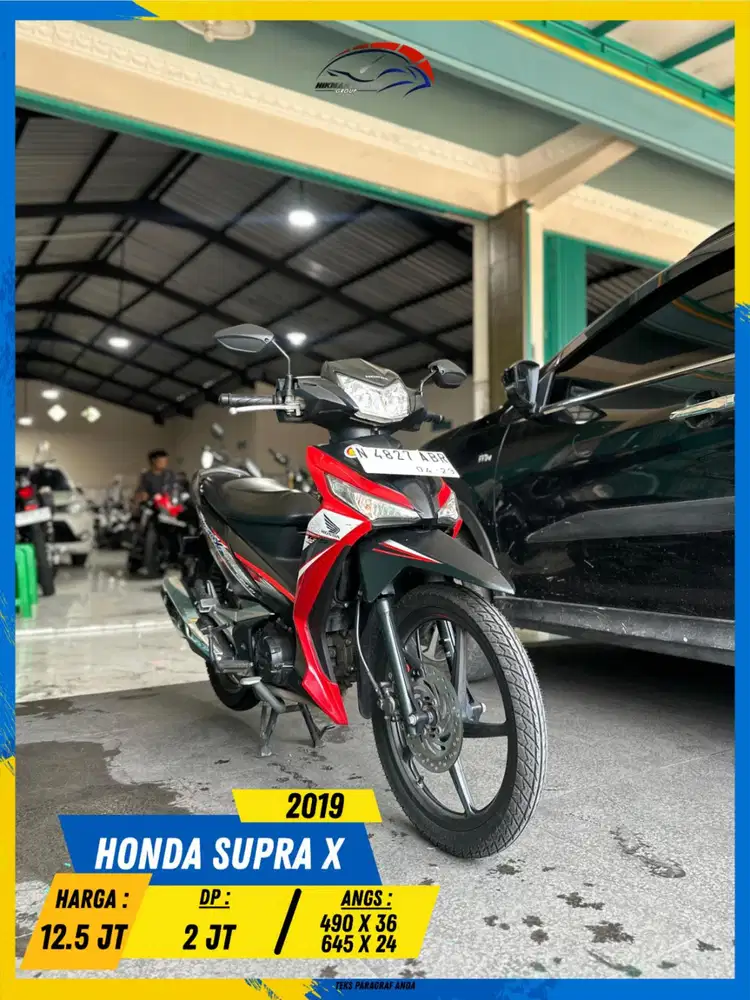 HONDA SUPRA X 2019 MURAH BERKUALITAS HIKMAH MOTOR KEPUH MALANG