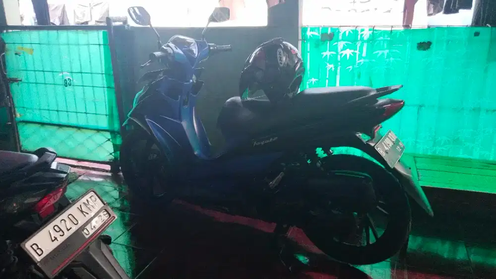 Di jual Suzuki hayate.. Pemakaian istri untuk antar anak sekolah saja.