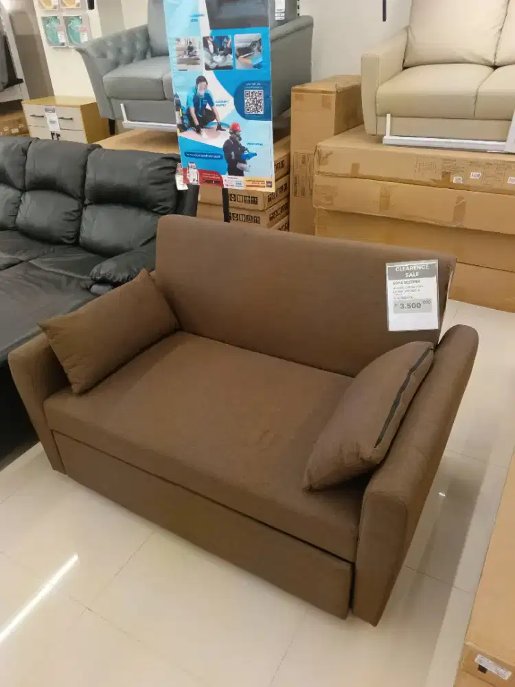 Sofa LAGUNA SLEEPER SOFA BROWN-BNT1835-6