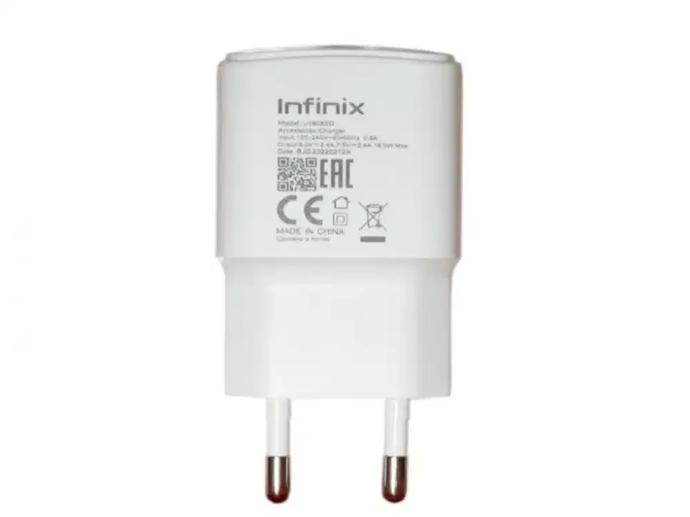 Kepala charger Infinix 18 Watt fash charging