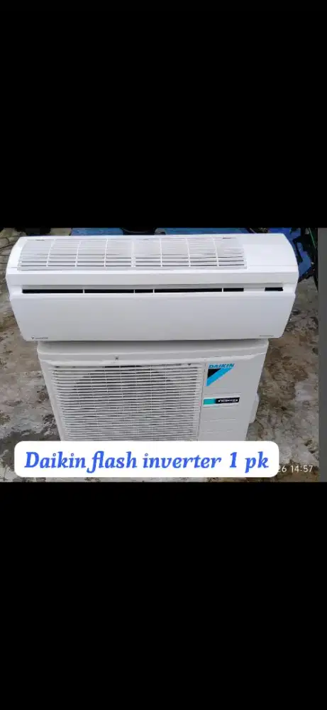 Daikiin inverter, type flash