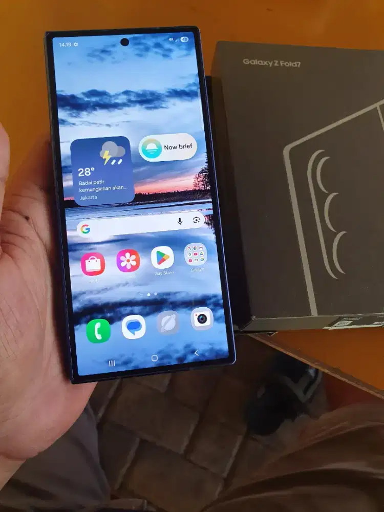Galaxy z fold 7 sein 12/256 gb blue
