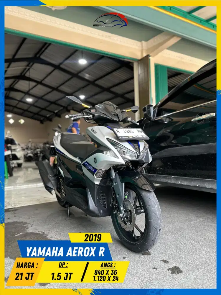 YAMAHA AEROX R 2019 MANTAP GASS MASZEHH HIKMAH MOTOR KEPUH MALANG