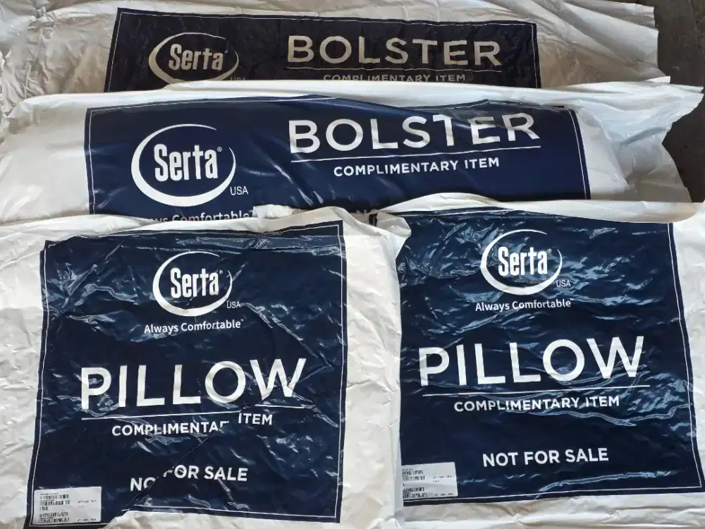 Bantal Guling Serta kondisi baru