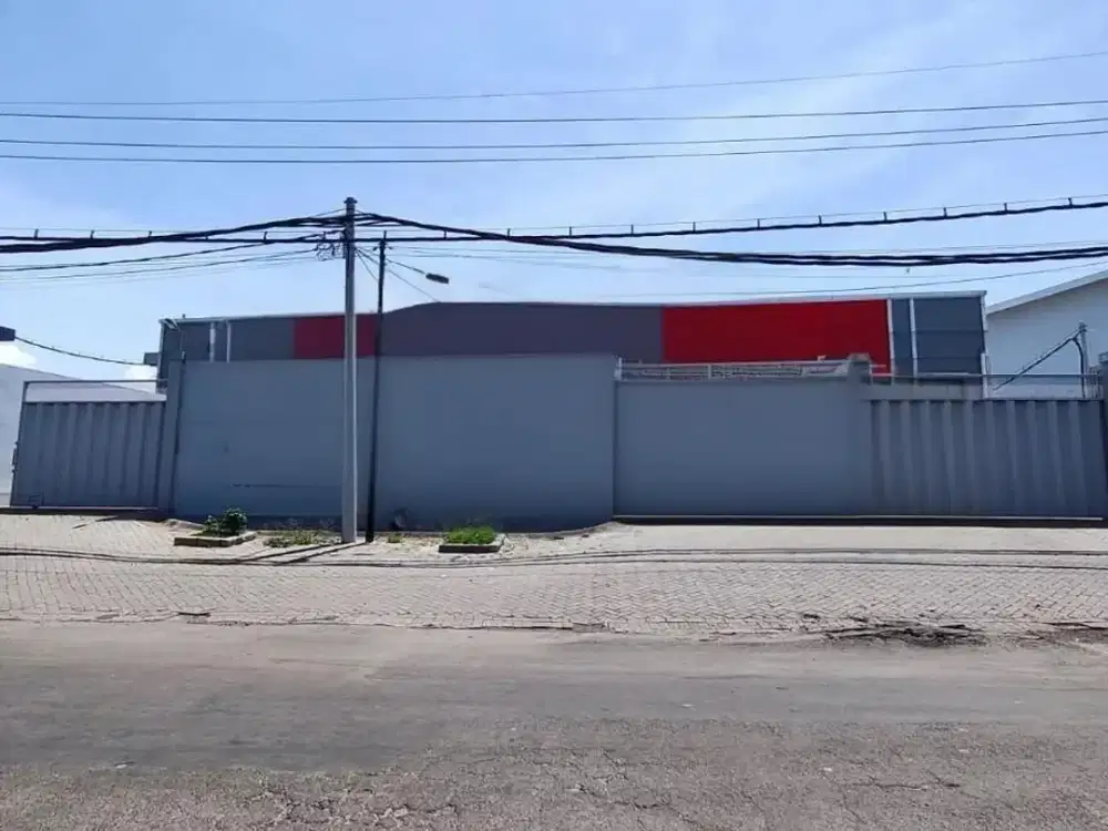 Dijual Gudang Sentral Romokalisari  Strategis Siap Pakai