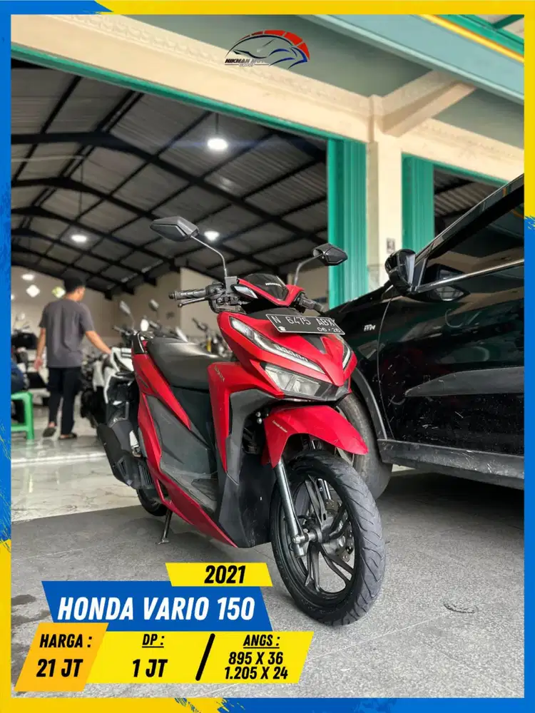 HONDA VARIO 150 2021 MESIN AMAN MASZEHH HIKMAH MOTOR KEPUH MALANG