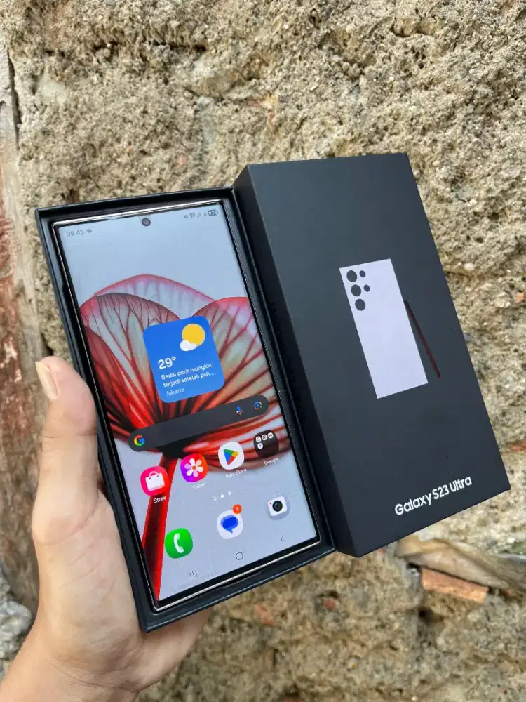 Samsung S23 Ultra 512gb Lavender SEIN Fullset