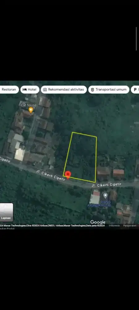 DIJUAL - TANAH STRATEGIS BANDUNG BARAT (Cikalong Wetan)