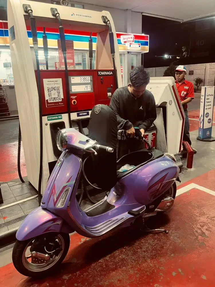 Vespa primavera tahun 2017 Iget ABS Nik 2020