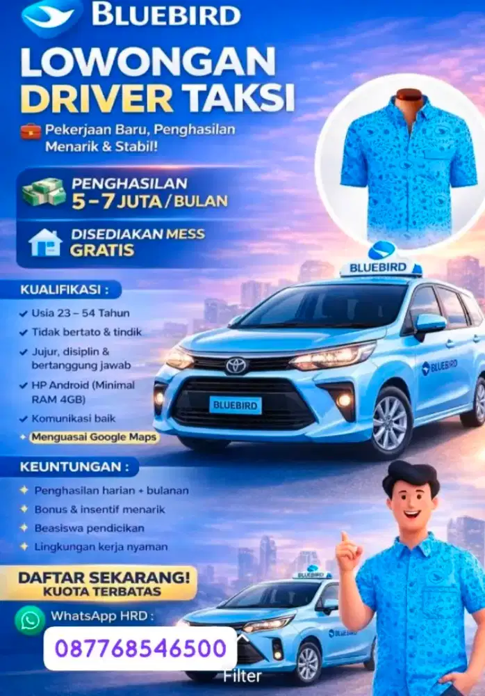 Loker driver on line bluebird