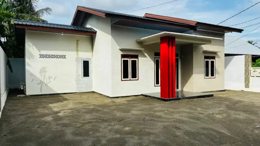 Rumah Baru Tipe 70/270 M di LAMREUNG. dekat Batoh
