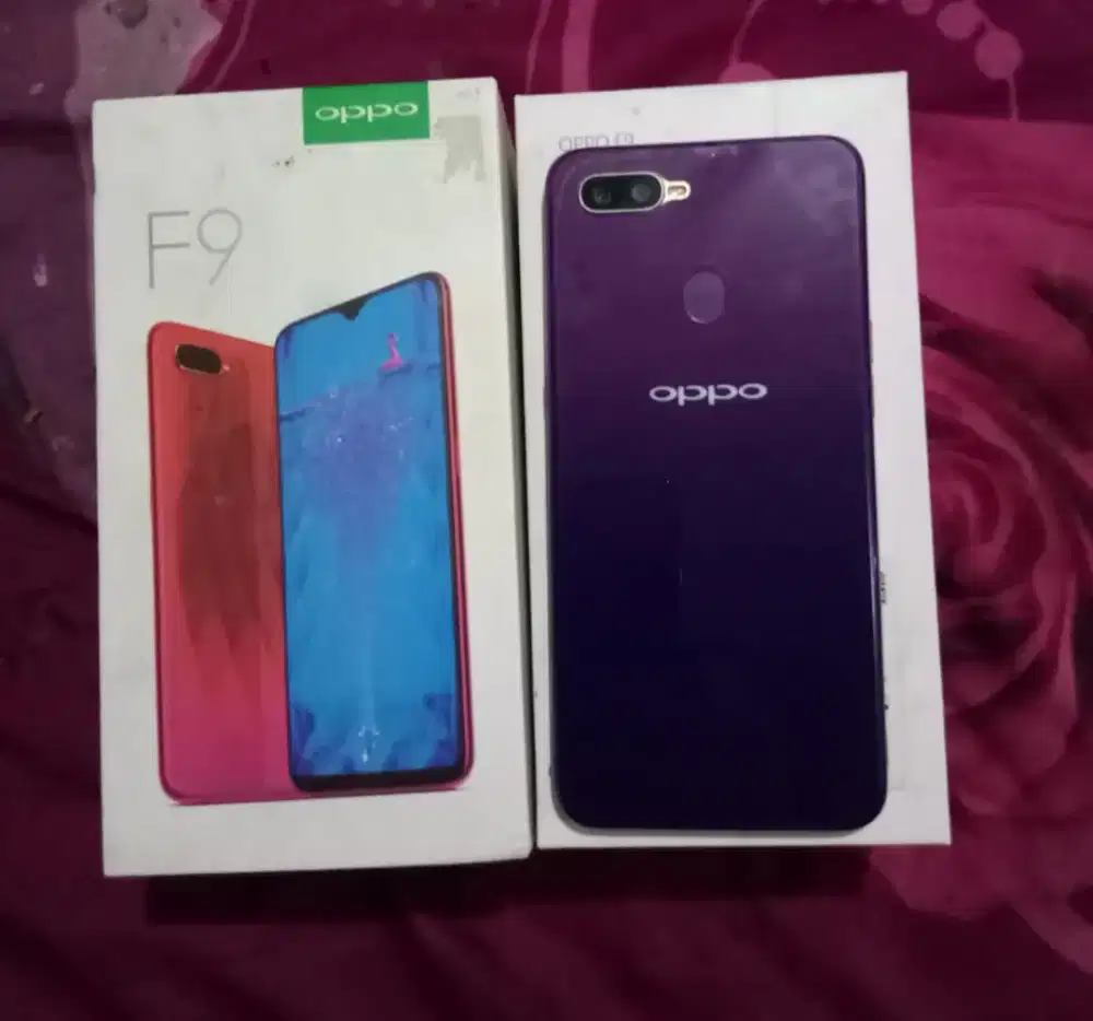 Oppo f9 4/64gb fullset