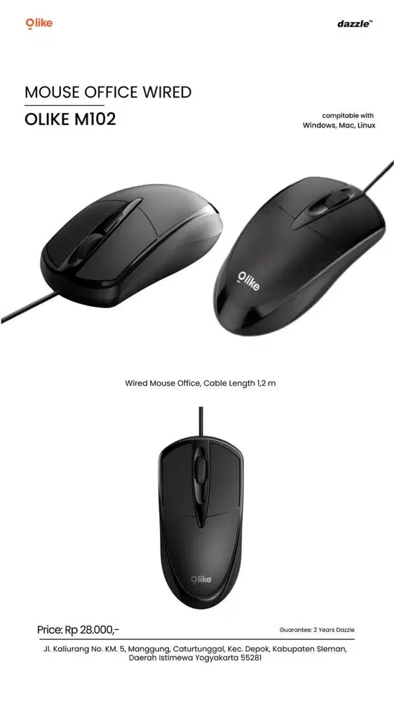 Mouse Olike M102