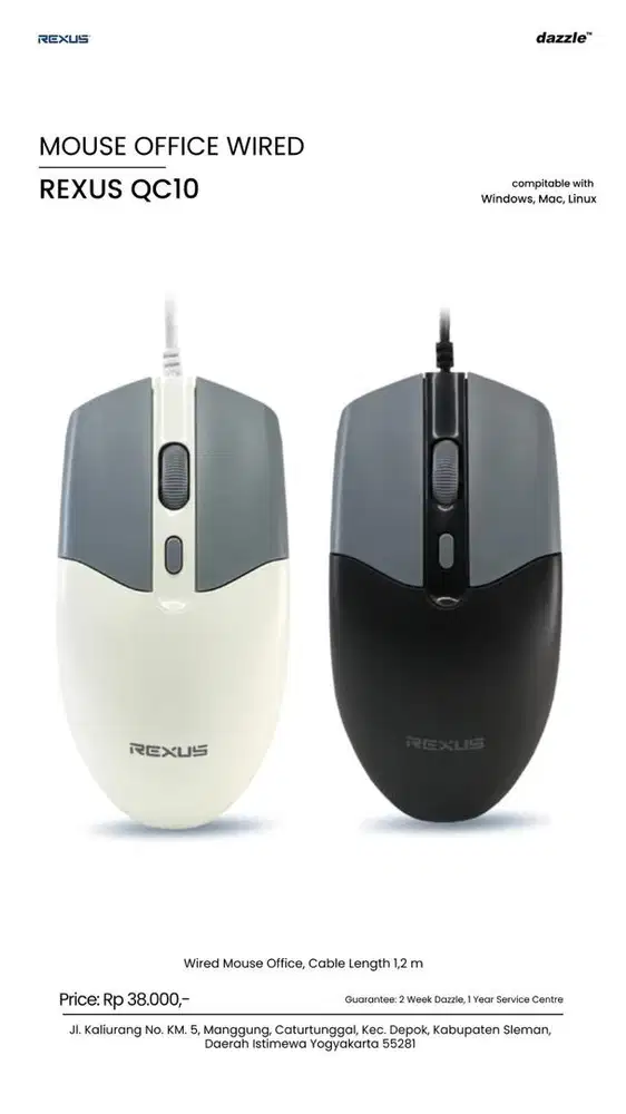 Rexus QC10 Office Wireless