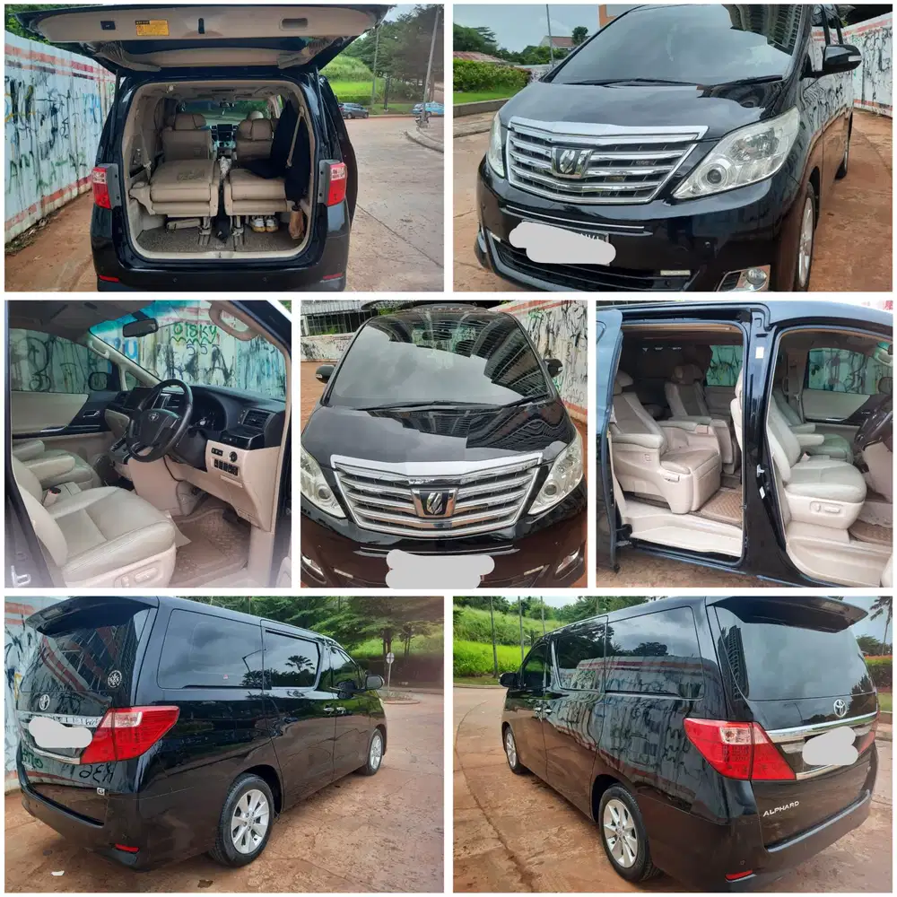 Toyota Alphard 2012 Bensin