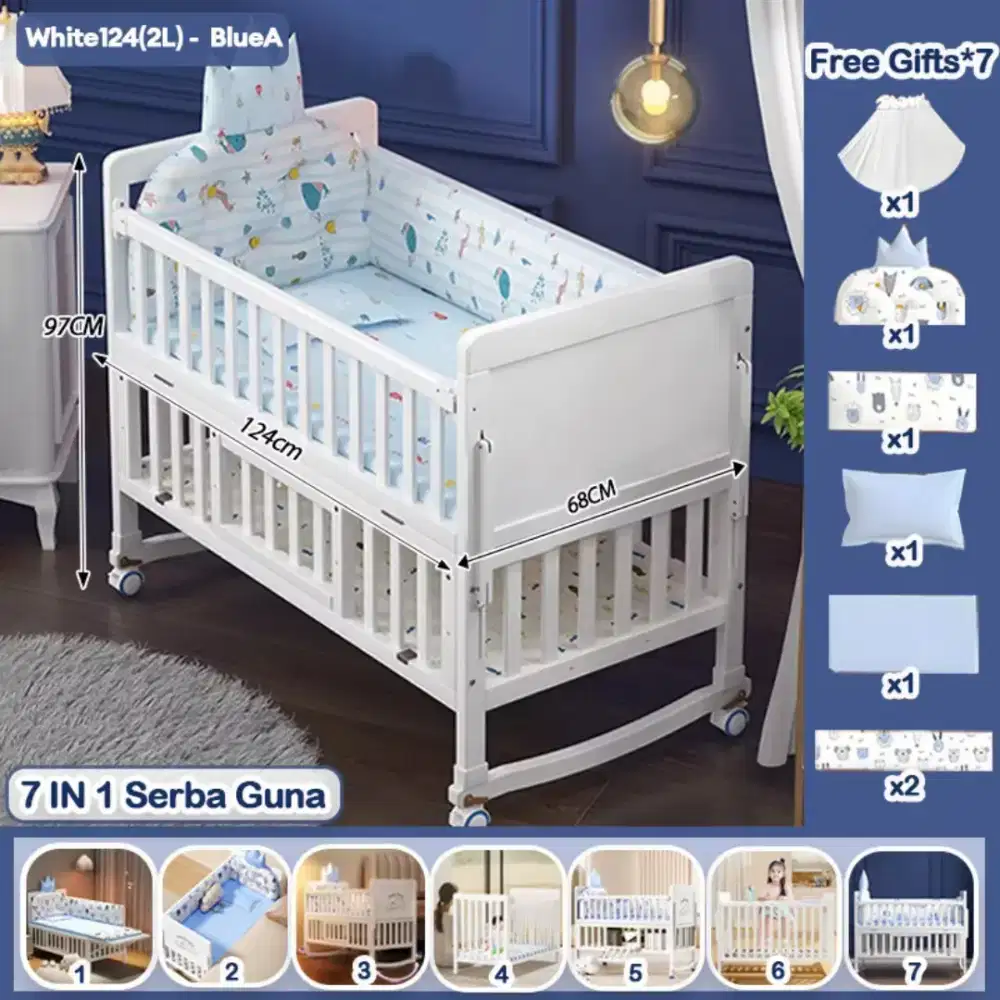 PL box baby kayu full set nego