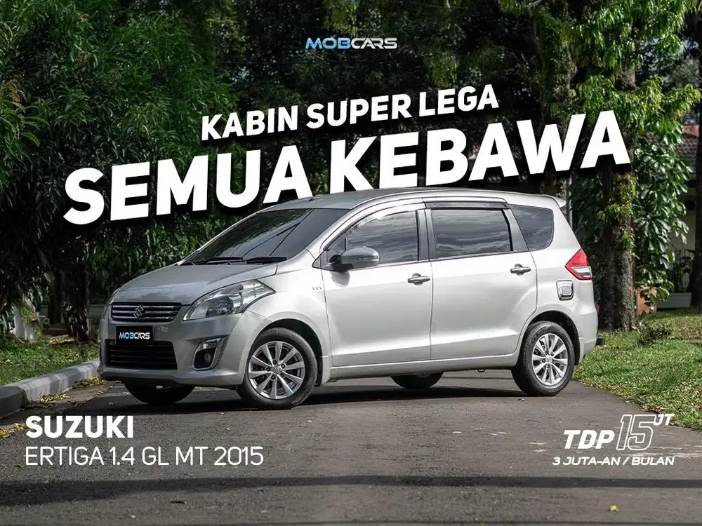 Ertiga GL 1.4 Manual 2015 - Dp 15Jt / Cash 129Jt (Nego)