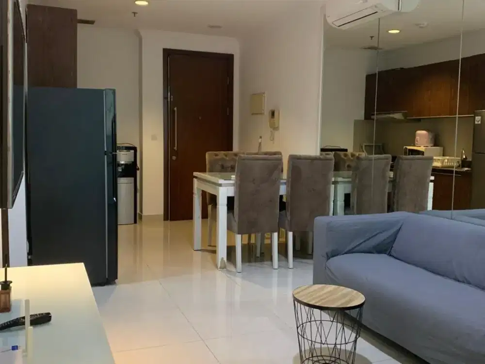 Sewa Apartemen Denpasar Residence Tower Ubud Lt.16 – 2BR Furnished, City View, Harga Menarik!