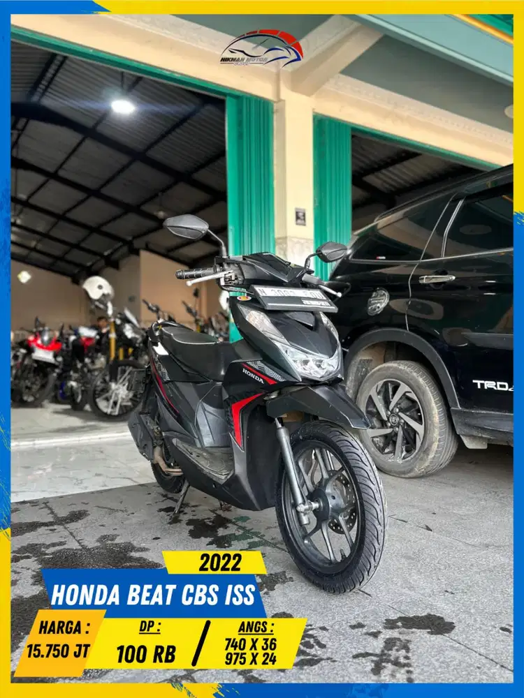 HONDA BEAT CBS ISS 2022 BARANG WOKEE LURR HIKMAH MOTOR KEPUH MALANG