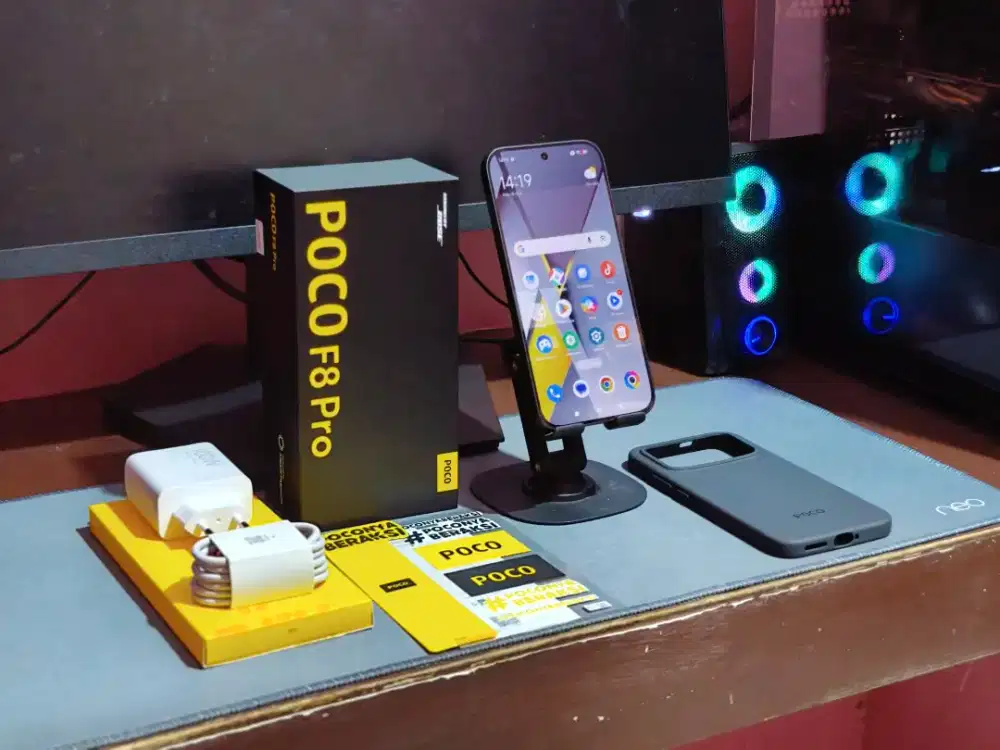 Poco F8 Pro 12/512 like new fullset resmi umur 2 minggu acc all new !!
