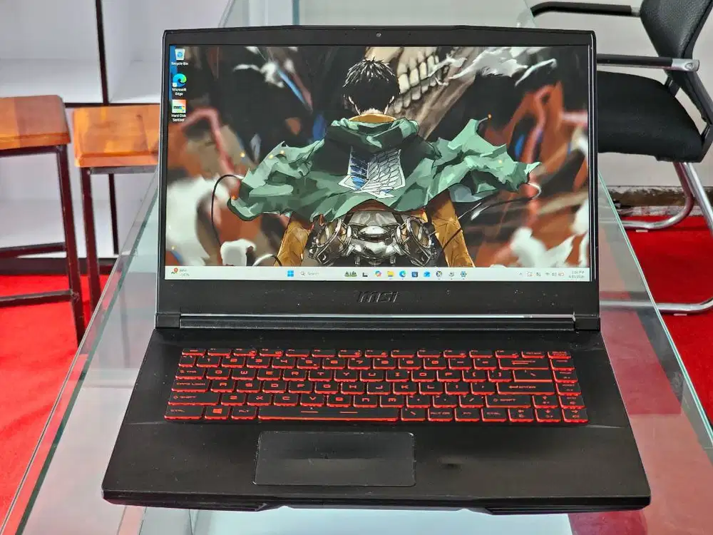 MSI GF63 Thin 10SC intel Core i7 Gen 10 Ram 8 GB SSD 512 GB Nvidia GTX