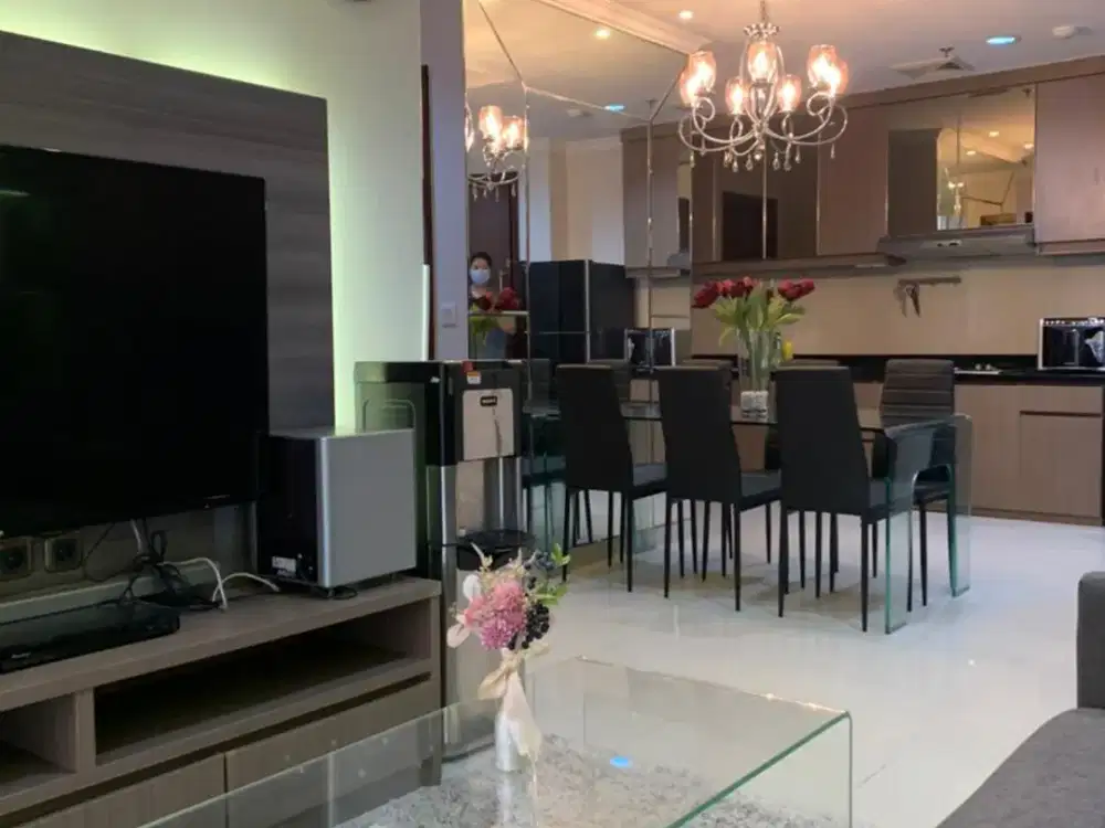 Apartemen Mewah Denpasar Residence Tower Kintamani Lt.19 – 2BR Luas 95m², City View, Siap Huni!