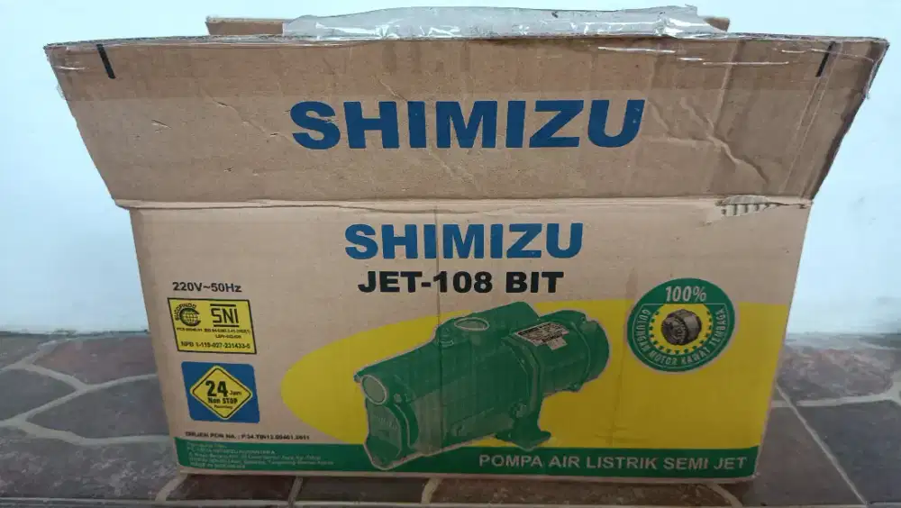 Pompa Air Semi Jet SHIMIZU JET-108 BIT – Baru