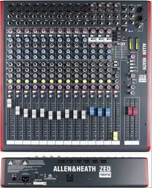 Dijual cepat Mixer Allen & Heath ZED-16FX (16 Channel)