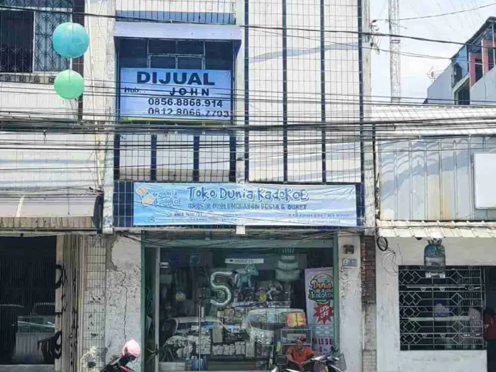 Ruko Tuparev 2,5 lantai Jual Murah. Langka. SHM.