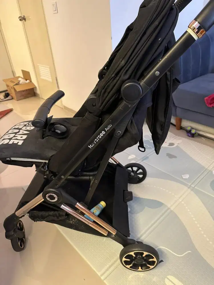 Stroler new brown+balita