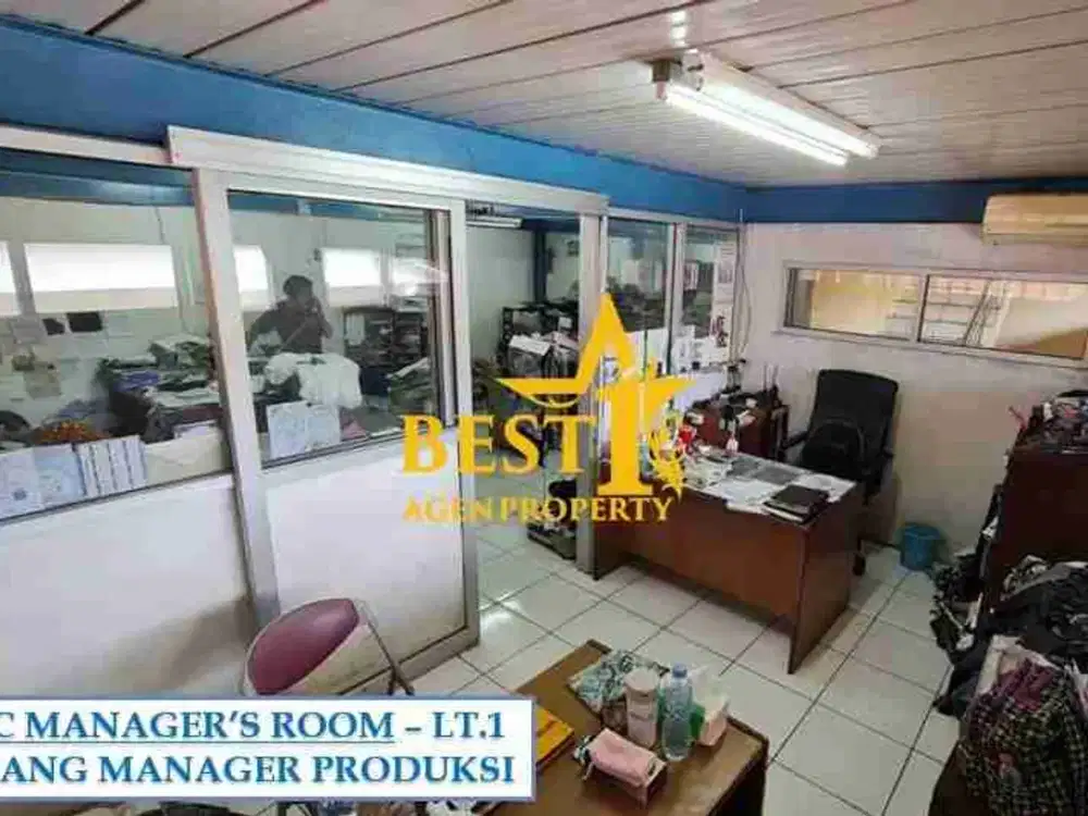 Murah!! Pabrik Celup Bagus Luas di Majalaya