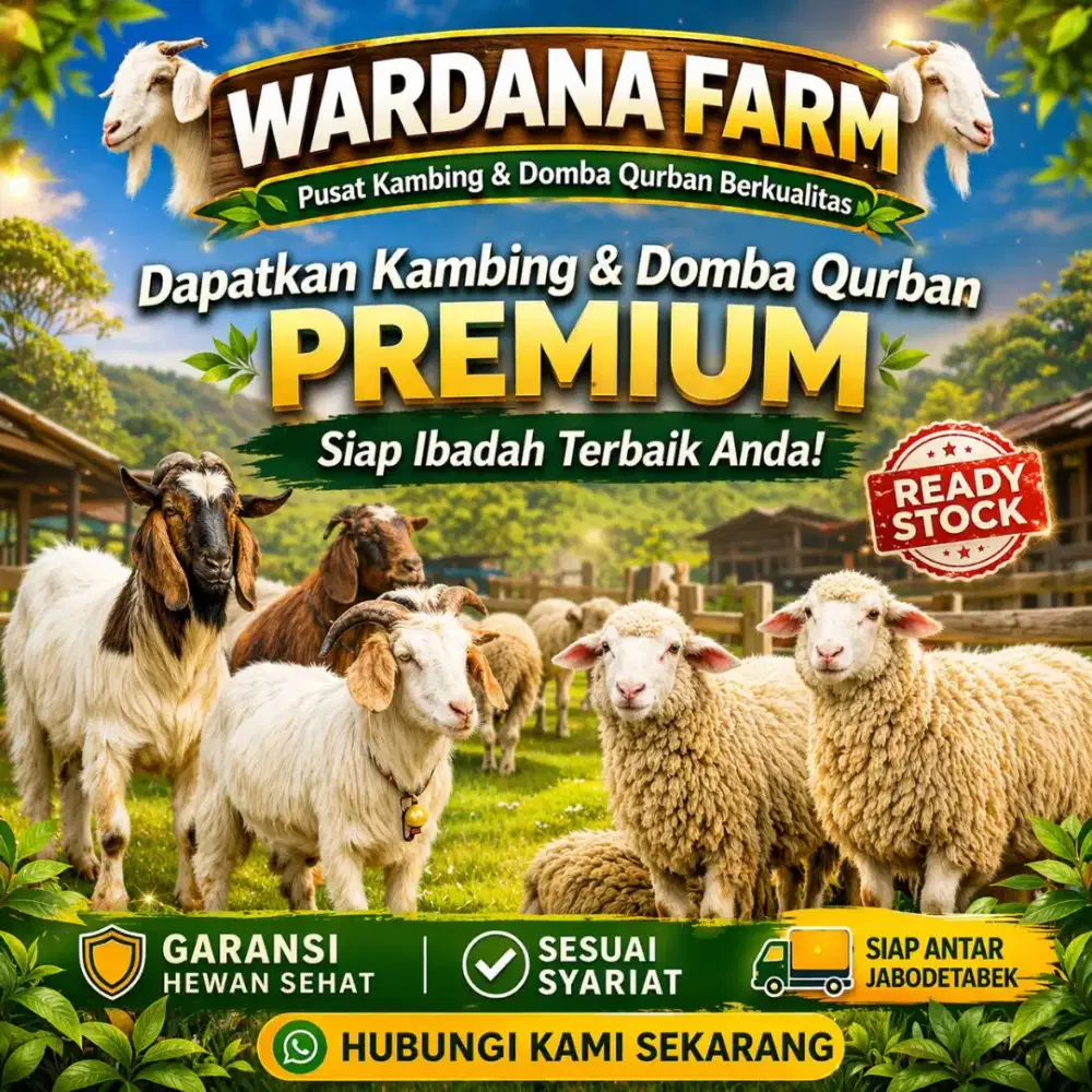 Kambing Kurban dan Domba siap kirim jabodetabek
