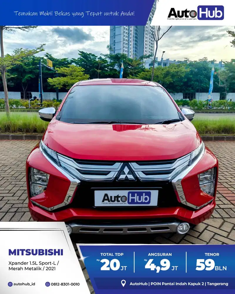 Mitsubishi Xpander 1.5 Sport-L 4X2 M/T 2021