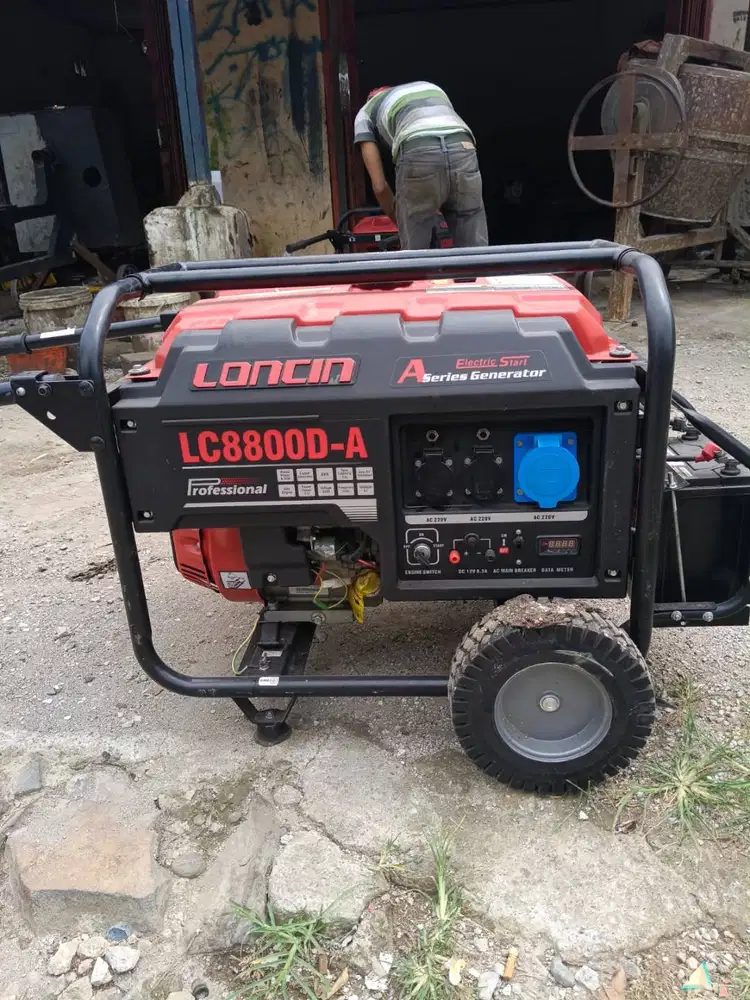 Jual Mesin Genset Loncin 6000WATT Kondisi Gress